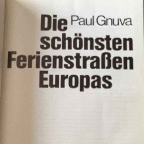 🇩🇪 The Most Beautiful Road Trips in Europe, Picture Book 📚 obviously German - Picture 2 of 16